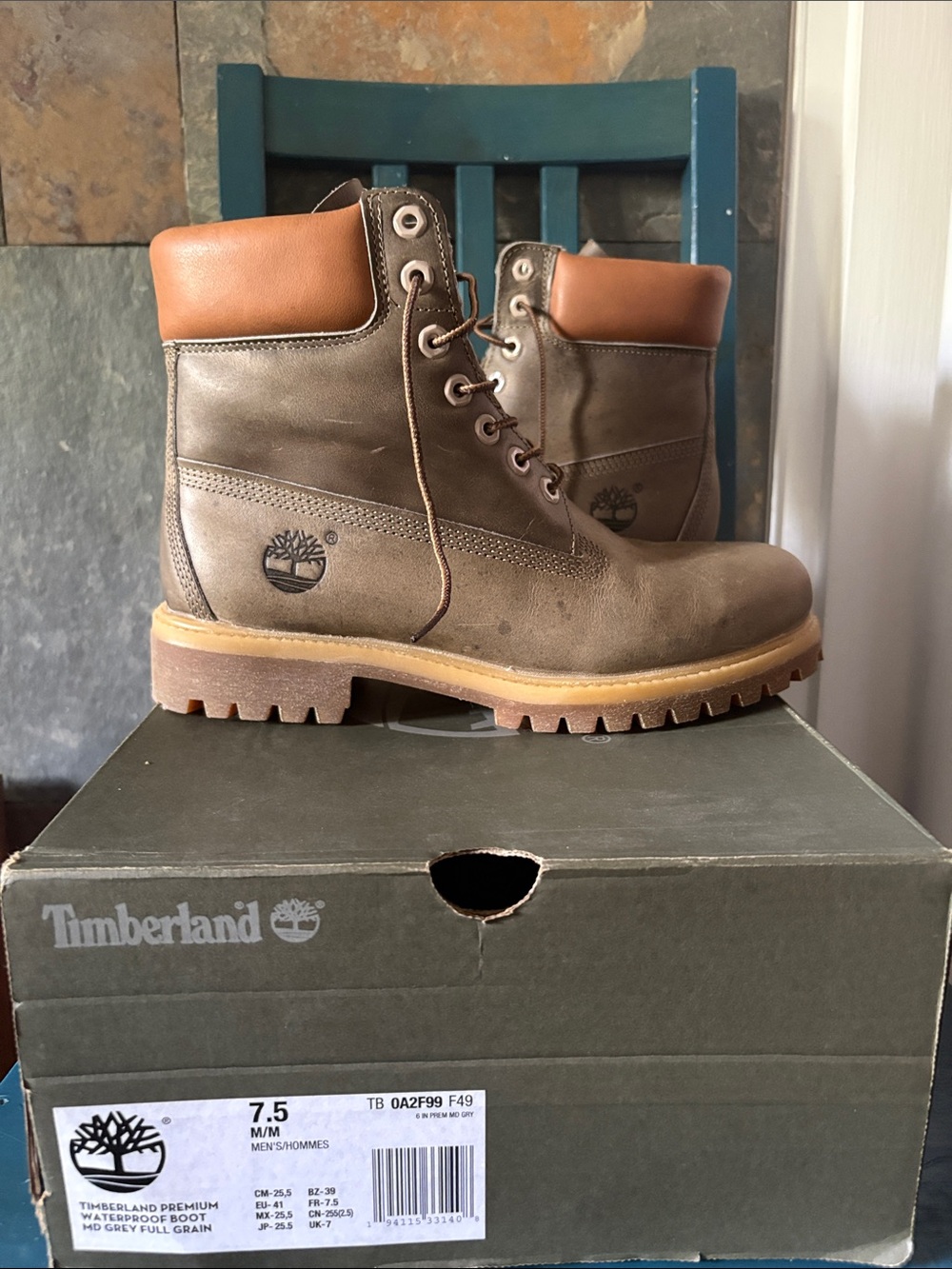 Sz w9 m7.5 timberland boots NWB